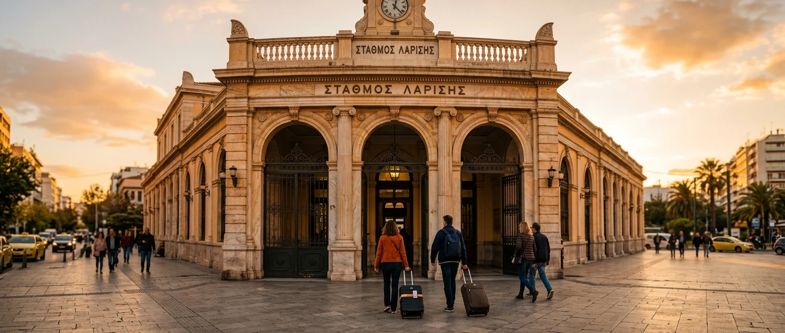 Σιδηροδρομικός Σταθμός Λαρίσης Αθηνών